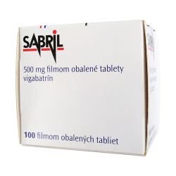 Сабрил (Вигабатрин) таблетки 500мг №100 (100 таблеток) в Екатеринбурге и области фото