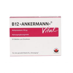 Витамин В12 Ankermann Vital (Метилкобаламин) табл. 100мкг 50шт. в Екатеринбурге и области фото